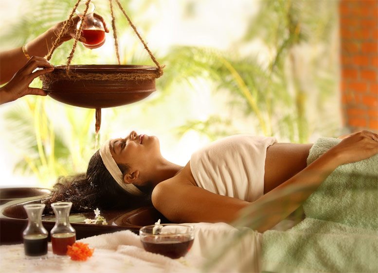 Traditional Vedic Ayurveda Treatment Setup at Dwarka Luxury Villa